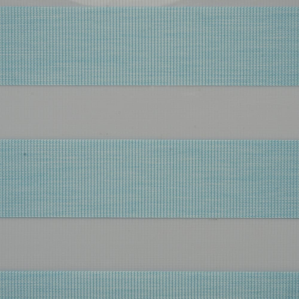 Zebra blind fabric swatch BASIC-COMBI-BLUE, Blue, Basic Combi collection