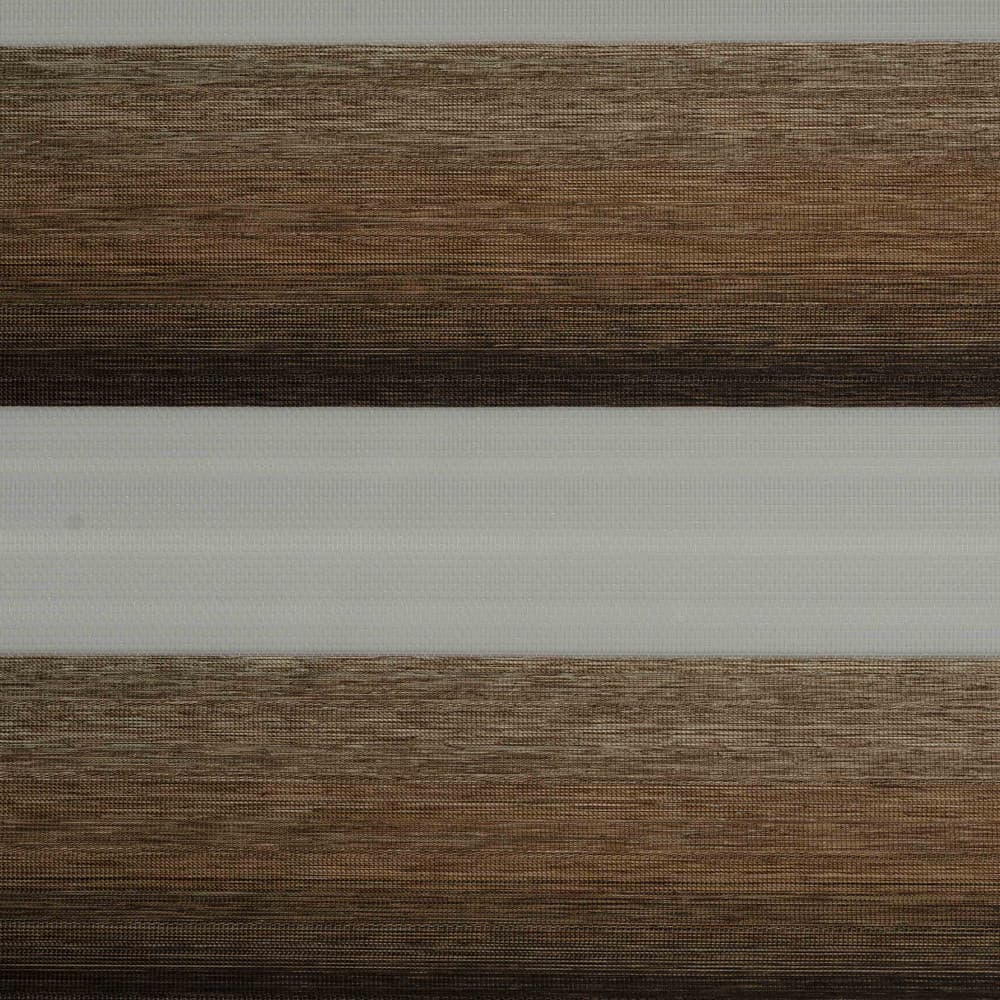 Zebra blind fabric swatch ELEGANT-BROWN, Brown, Elegant collection
