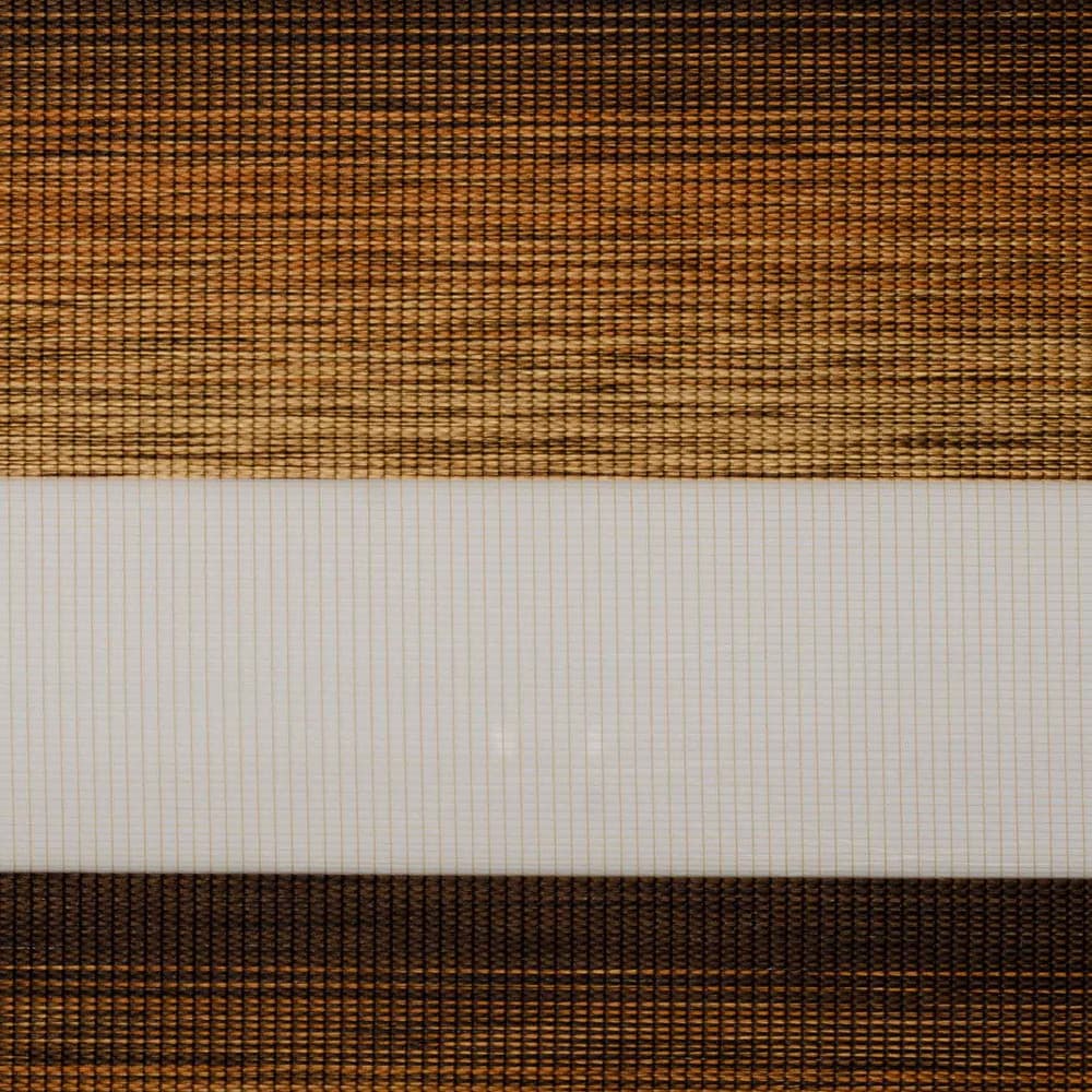 Zebra blind fabric swatch PARO-CHOCOLATE, Chocolate, Paro collection