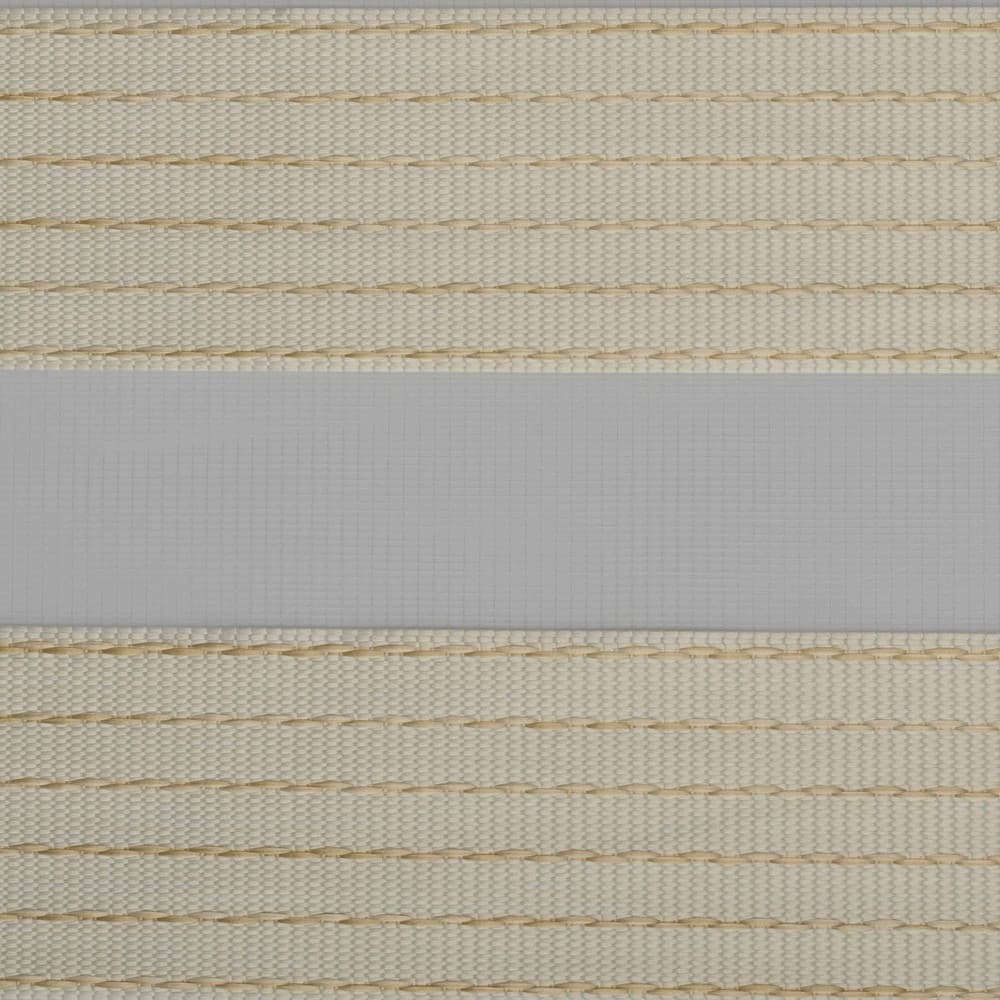 Zebra blind fabric swatch ROPE-LINE-MUSHROOM, Mushroom, Rope Line collection