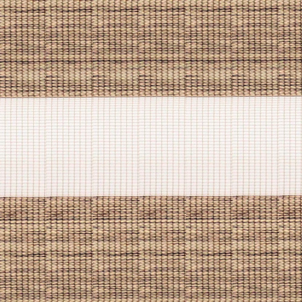 Zebra blind fabric swatch WOOD-LOOK-KHAKI, Khaki, Wood Look collection