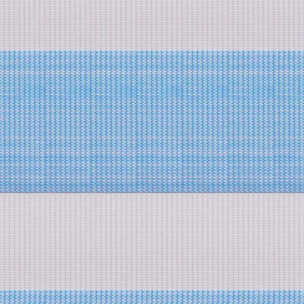 Zebra blind fabric swatch WOOD-LOOK-SEA-BLUE, Sea Blue, Wood Look collection
