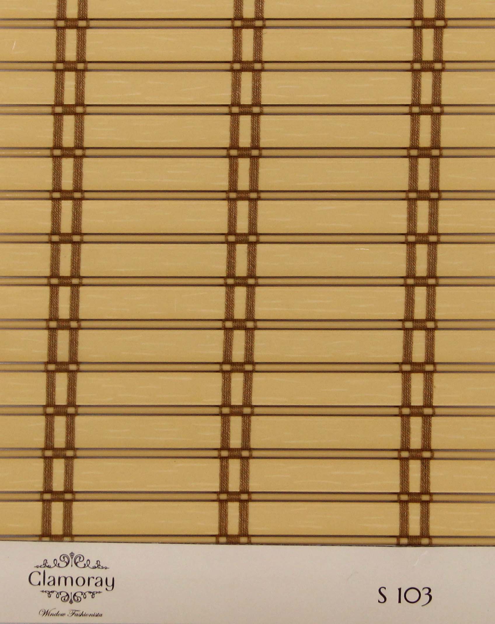 Shade: S103 PVC Exterior Blinds & Interior Blinds