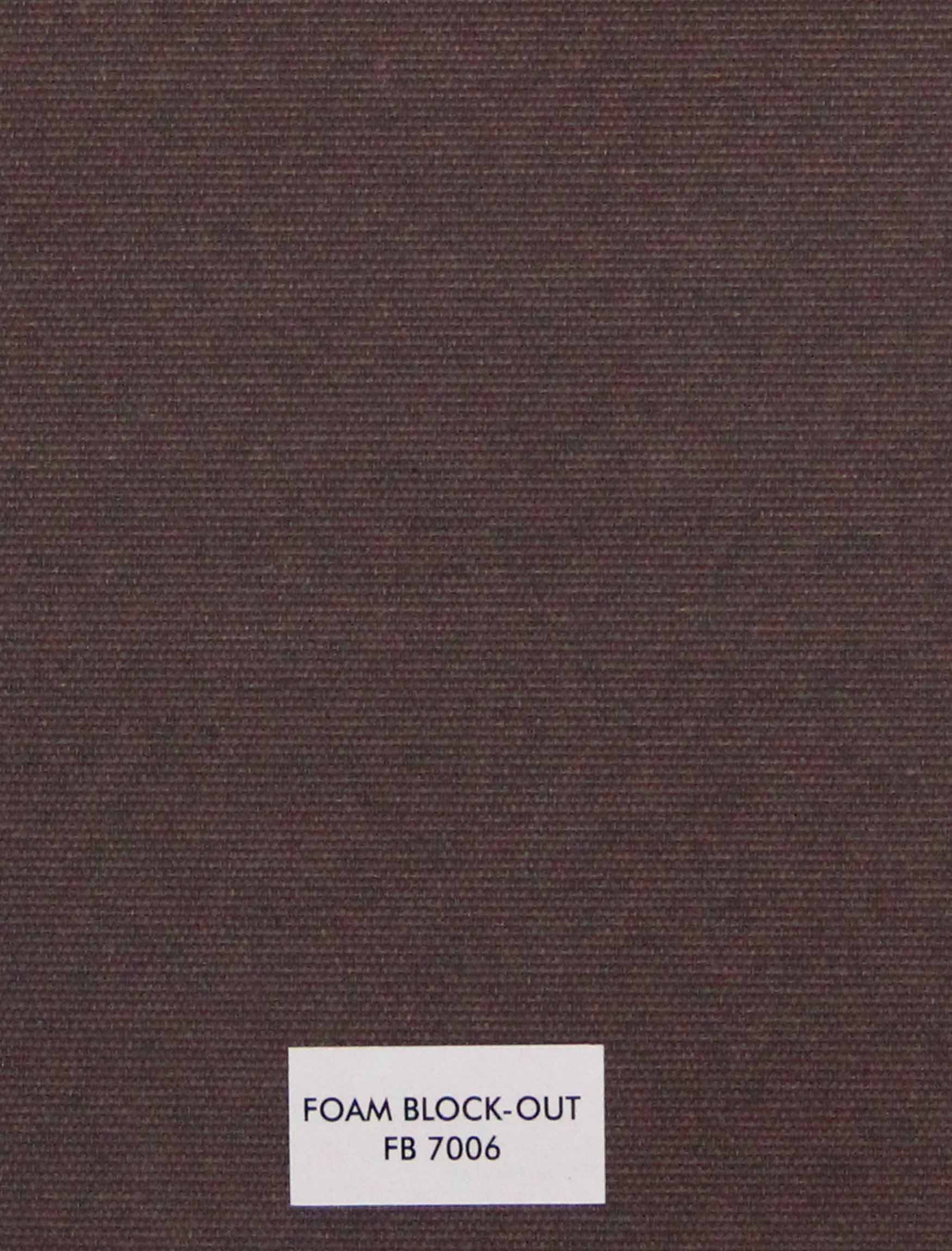 Roller Blinds Foam Block-Out FB7006