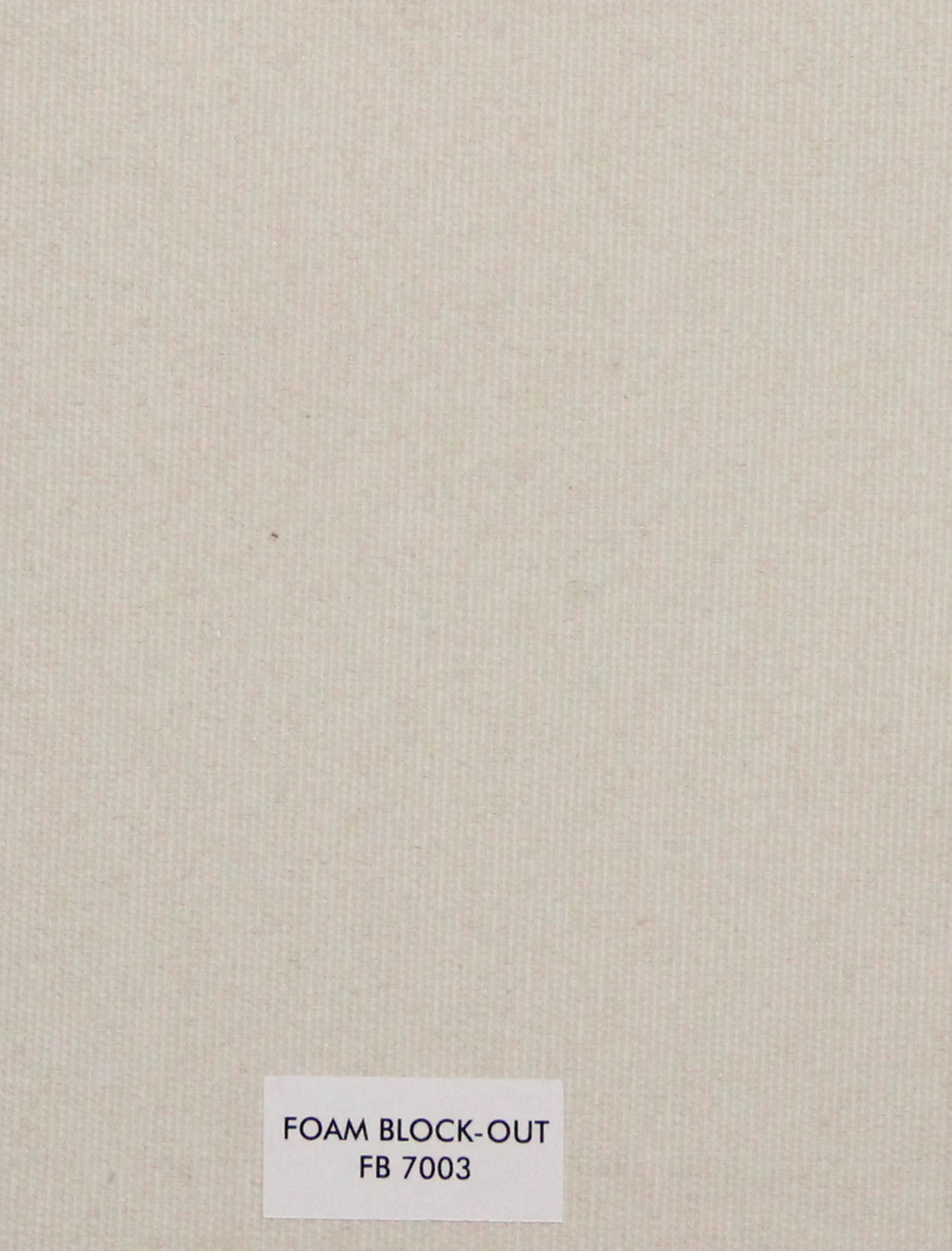 Roller Blinds Foam Block-Out FB7003