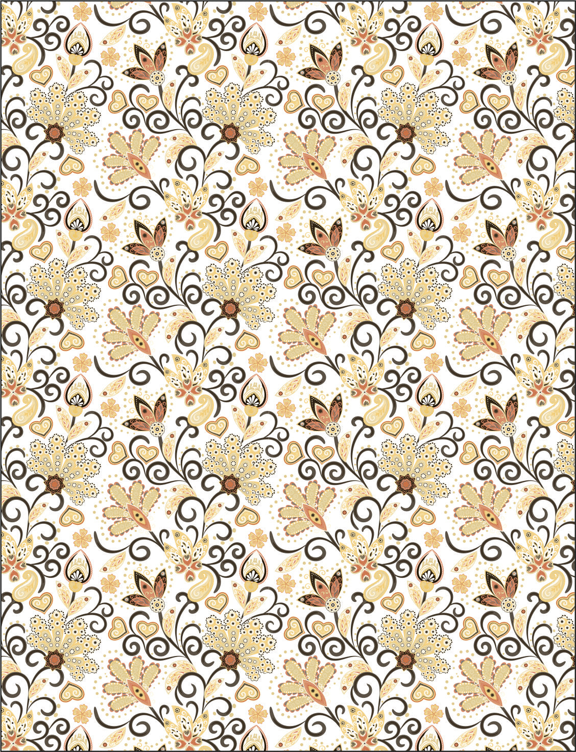 Roller Blinds Printed Desigh 004
