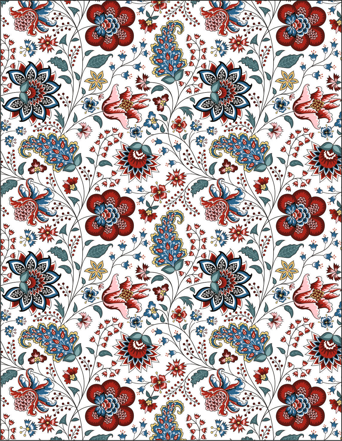 Roller Blinds Printed Desigh 016