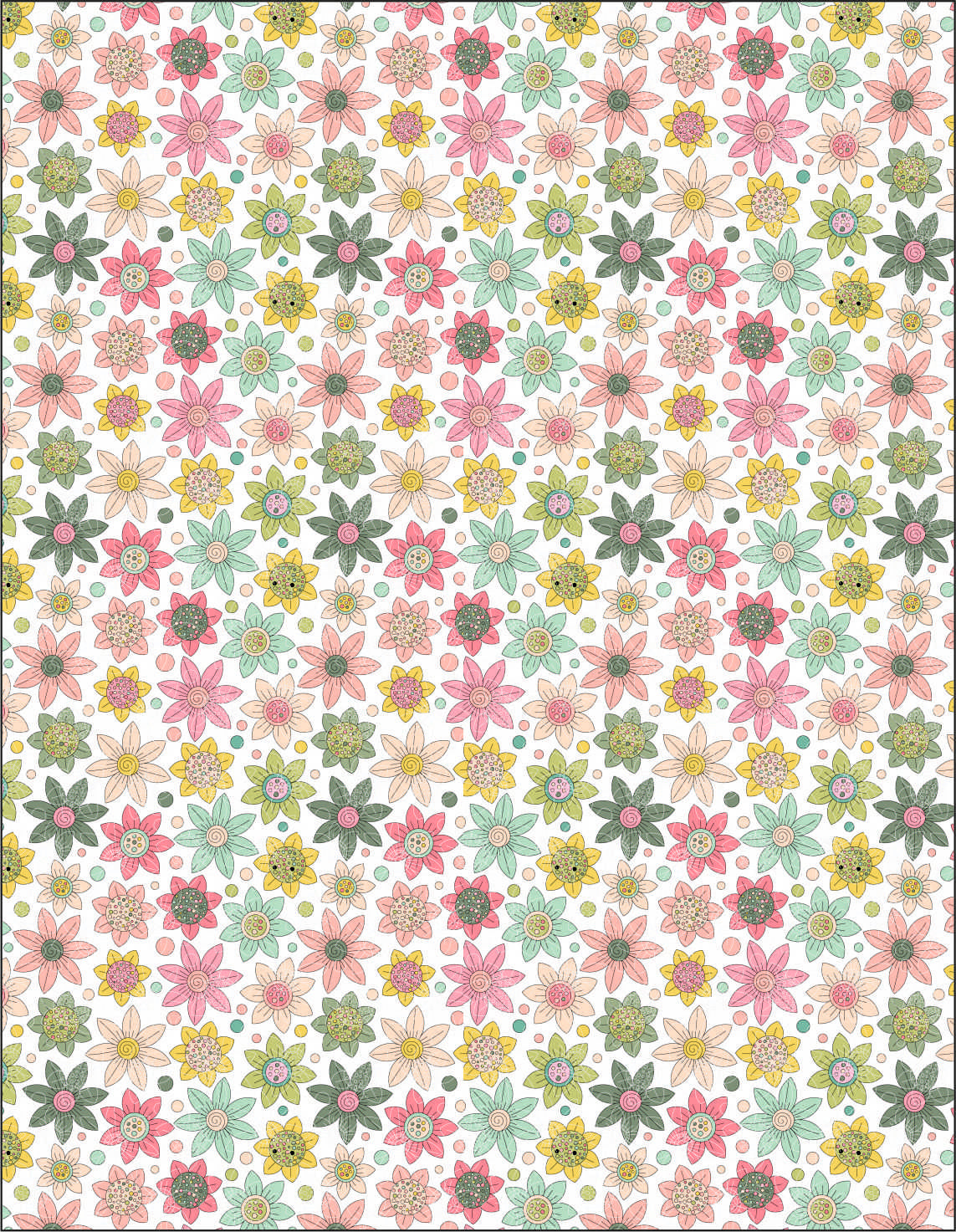 Roller Blinds Printed Desigh 017