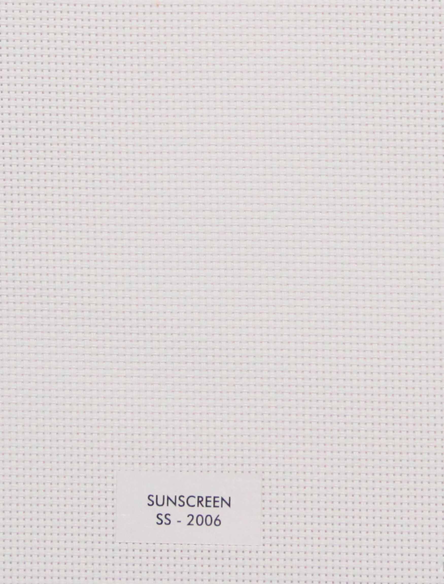 Roller Sunscreen Blinds 2006