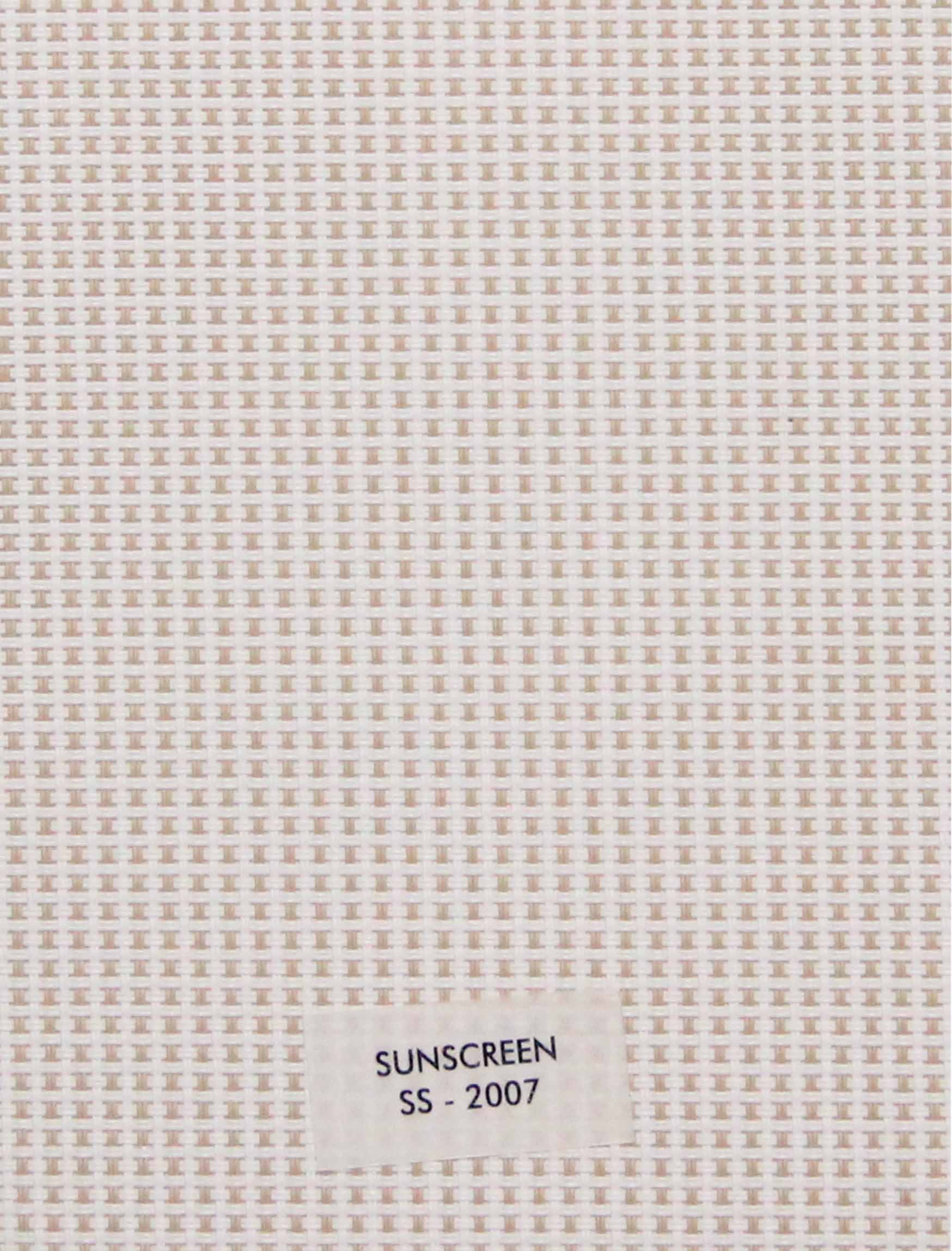 Roller Sunscreen Blinds 2007