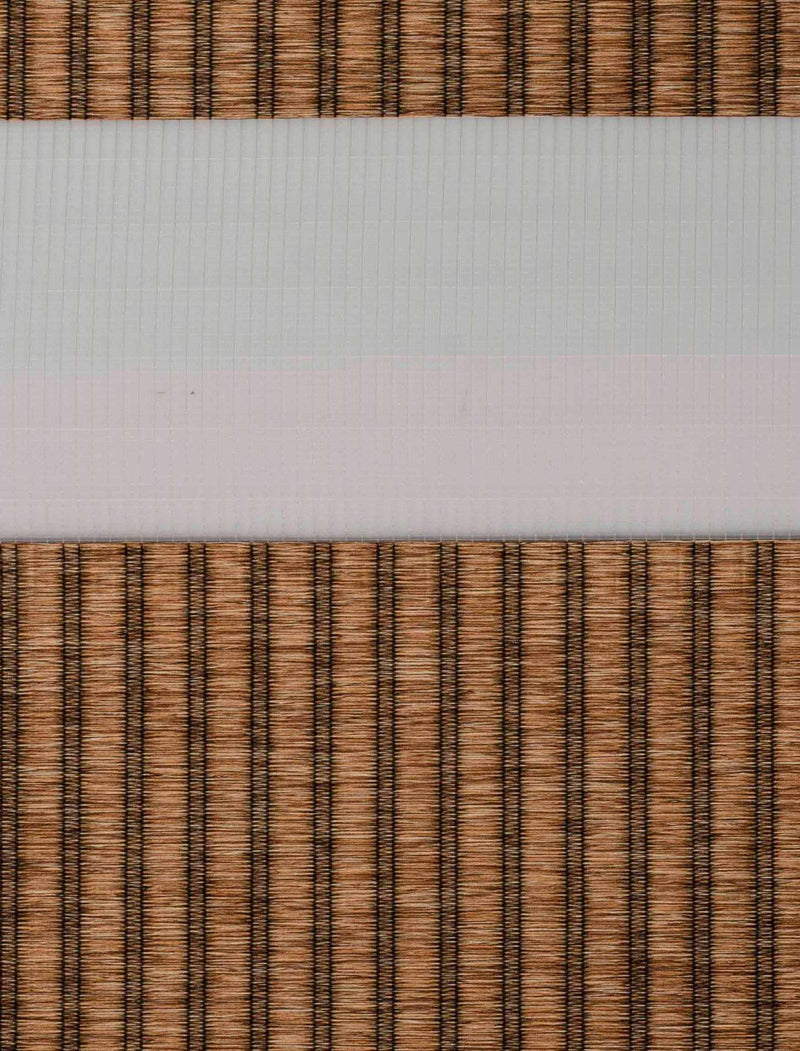 Zebra Blinds Lush Block-Out Brown