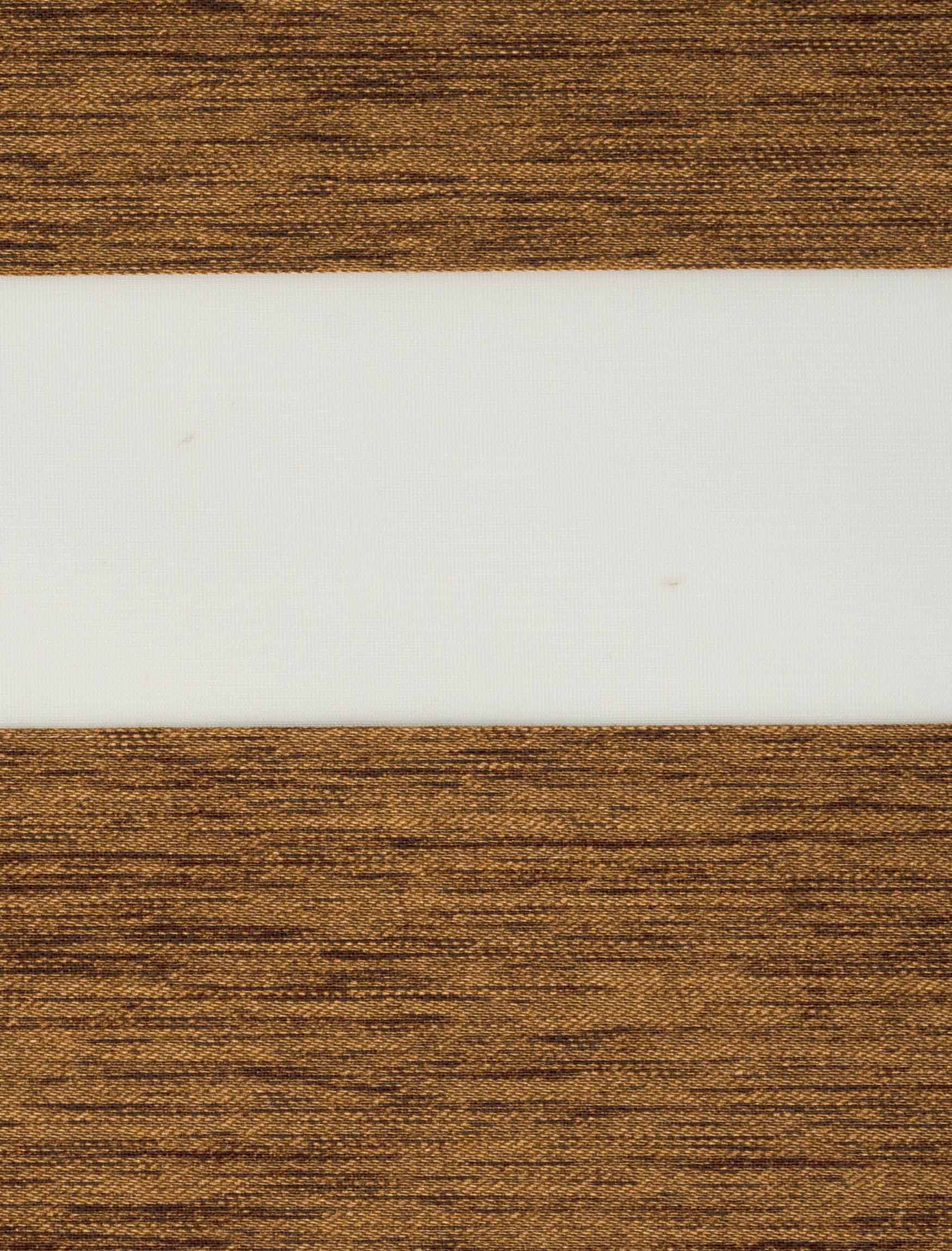 Zebra Blinds Linen Block-Out Brown